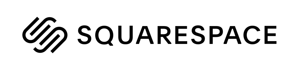 squarespace logo horizontal black