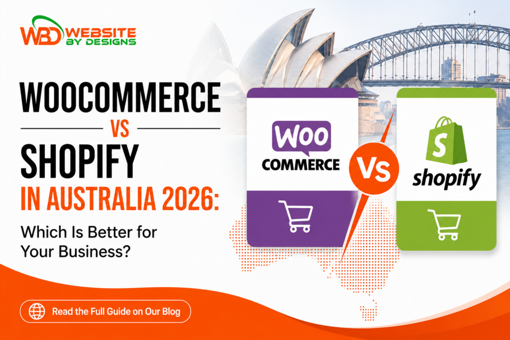 WooCommerce vs Shopify In Australia 2026: Which Is Right for You? WooCommerce vs Shopify in Australia comparison for 2026, helping businesses choose the best ecommerce platform for online stores.
